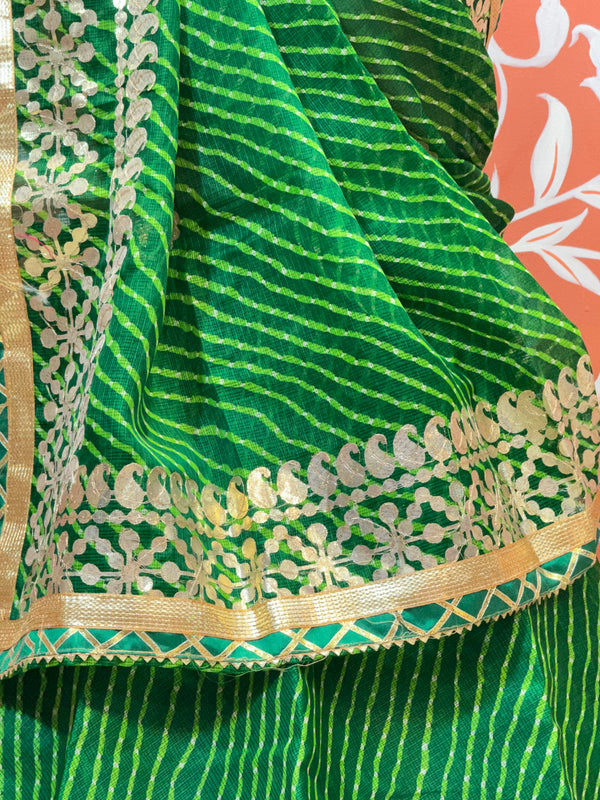 KOTA DORIYA GOTA PATTI LEHENGA