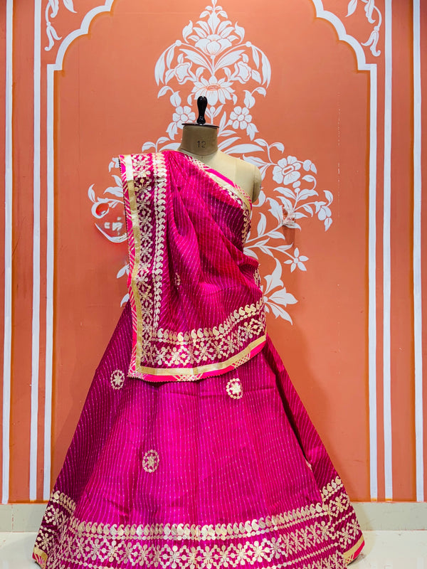 KOTA DORIYA GOTA PATTI LEHENGA