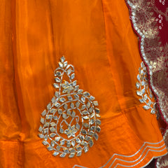 UPADA SILK LEHENGA WITH GHATCHOLA DUPATTA