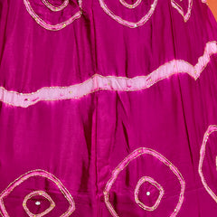 PURE CHINON HANDWORK GOTA PATTI LEHENGA