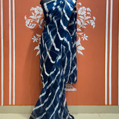 PURE VISCOS GEORGETTE LEHERIYA SAREE