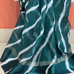 PURE VISCOS GEORGETTE LEHERIYA SAREE