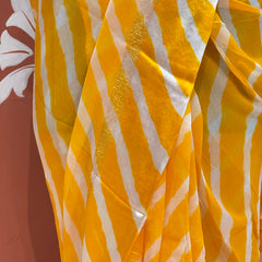 PURE VISCOS GEORGETTE LEHERIYA SAREE
