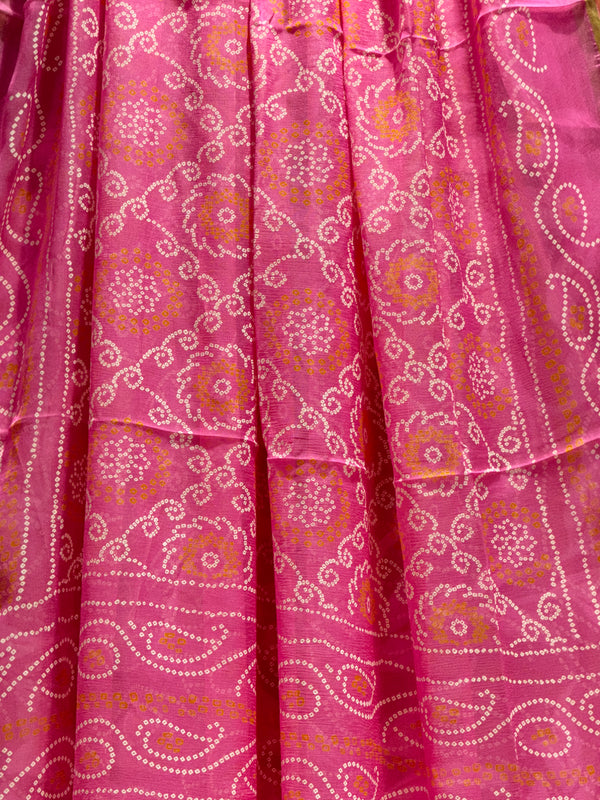 PURE CHIFFON BHANDEJ DUPATTA