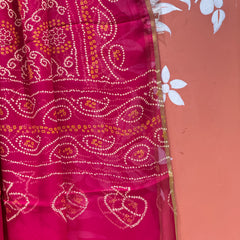 PURE CHIFFON BHANDEJ DUPATTA