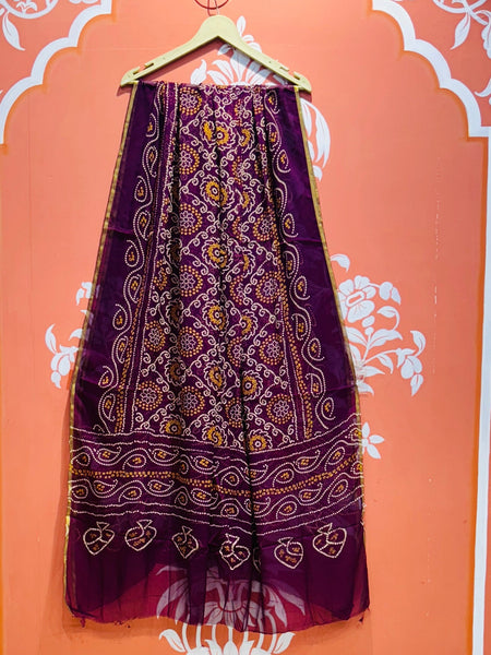 PURE CHIFFON BHANDEJ DUPATTA