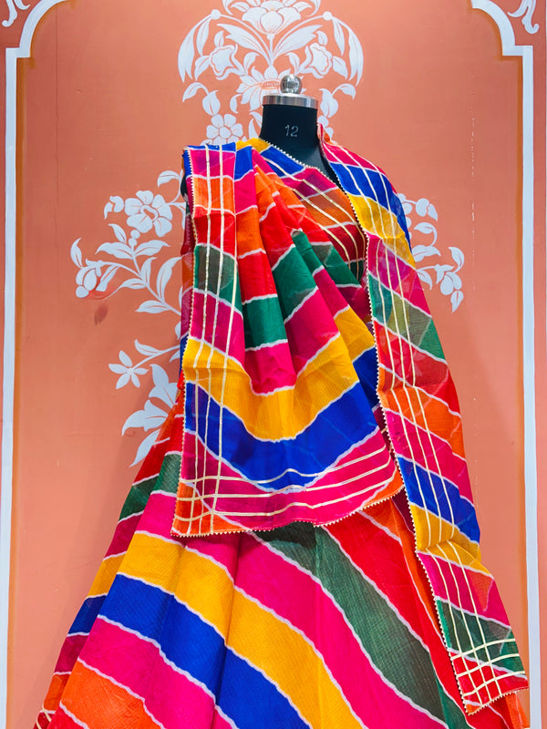 KOTA DORIYA MULTICOLOR LEHENGA