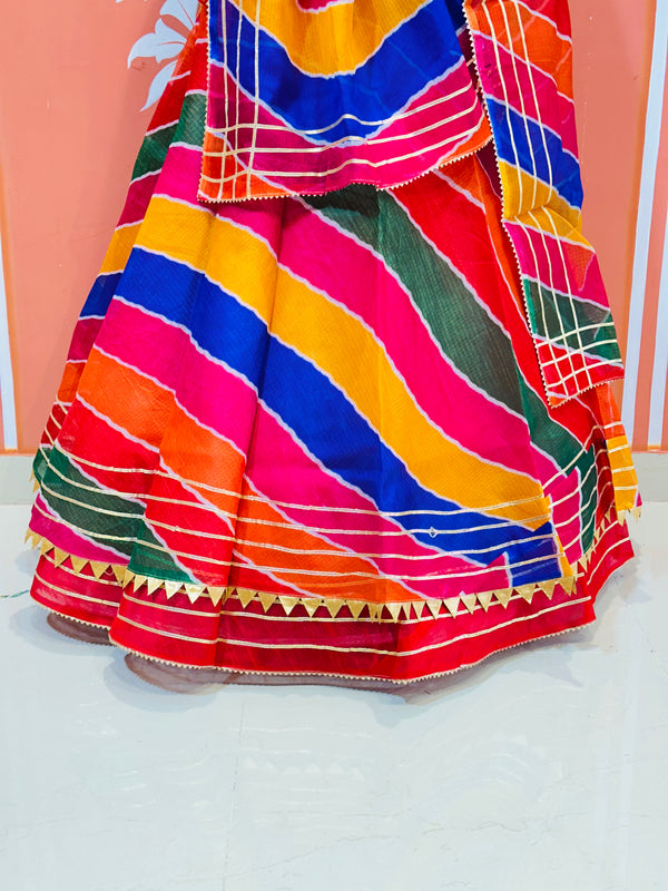 KOTA DORIYA MULTICOLOR LEHENGA