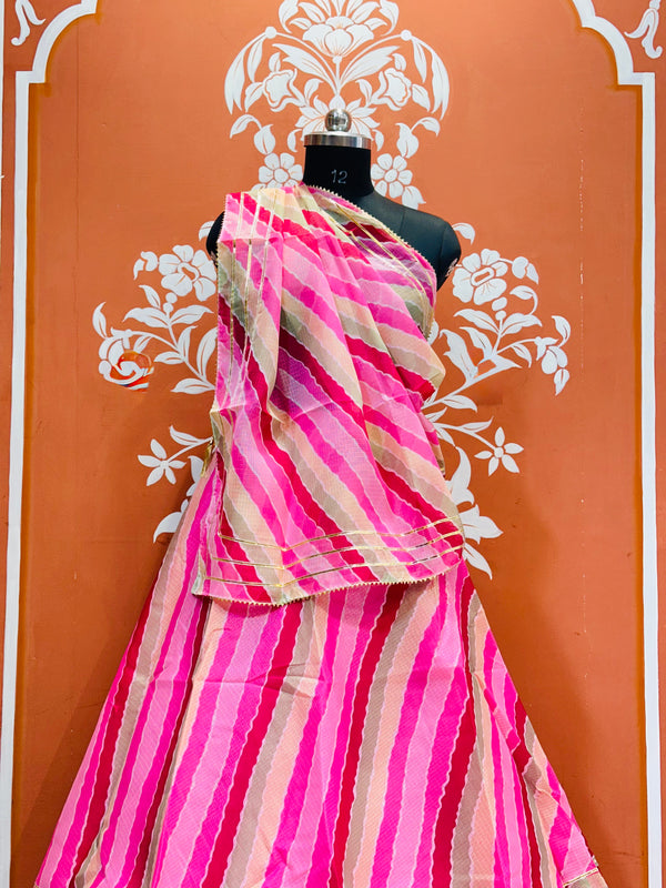 KOTA DORIYA MULTICOLOR LEHENGA
