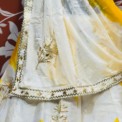 CHINON GOTA PATTI DOUBLE SHADE LEHENGA