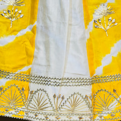 CHINON GOTA PATTI DOUBLE SHADE LEHENGA