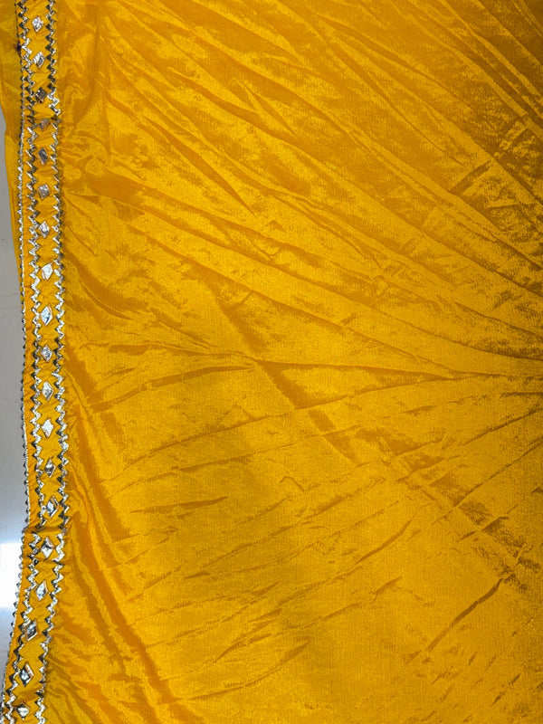 CHINON GOTA PATTI DOUBLE SHADE LEHENGA