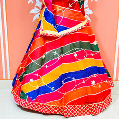 KOTA DORIYA KACHI PATTI DOUBLE BORDER LEHENGA