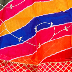 KOTA DORIYA KACHI PATTI DOUBLE BORDER LEHENGA