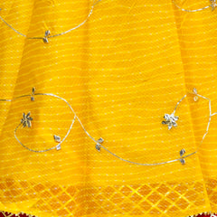 KOTA DORIYA KACHI PATTI DOUBLE BORDER LEHENGA