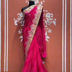 MOTHRA LEHERIYA CXC GEORGETTE SAREE