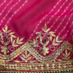 MOTHRA LEHERIYA MAYURA CXC GEORGETTE SAREE