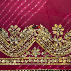 MOTHRA LEHERIYA CXC GEORGETTE SAREE