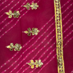 MOTHRA LEHERIYA CXC GEORGETTE SAREE