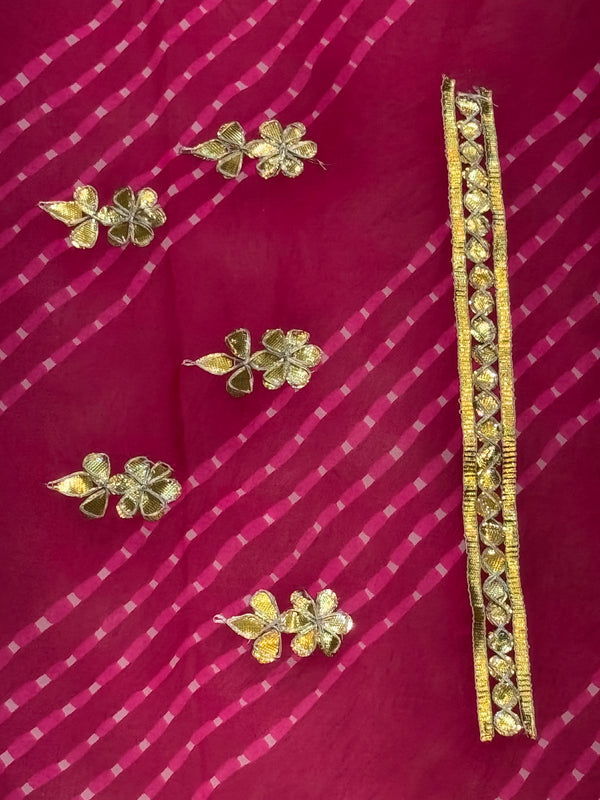 MOTHRA LEHERIYA CXC GEORGETTE SAREE