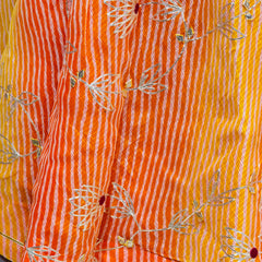 KACHI PATTI LEHERIYA KOTA DORIYA FLARED LEHENGA