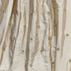 PURE CHINON LEHENGA WITH BHANDEJ DUPATTA AND STITCHED BLOUSE