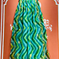 ROYAL GEORGETTE KACHI PATTI SAREE