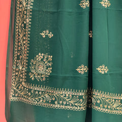 DARBARI GEORGETTE LEHERIYA SAREE