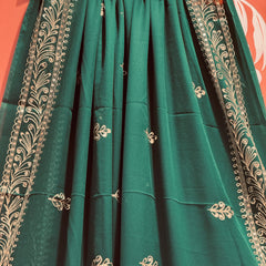 DARBARI GEORGETTE LEHERIYA SAREE