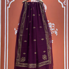 DARBARI GEORGETTE LEHERIYA SAREE