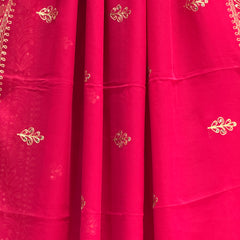 DARBARI GEORGETTE LEHERIYA SAREE