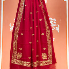 DARBARI GEORGETTE LEHERIYA SAREE