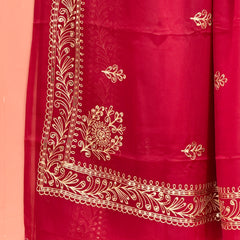DARBARI GEORGETTE LEHERIYA SAREE