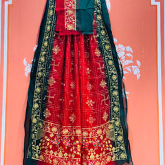 DARBARI GEORGETTE LEHERIYA SAREE