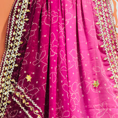 ROYAL GEORGETTE KACHI PATTI SAREE