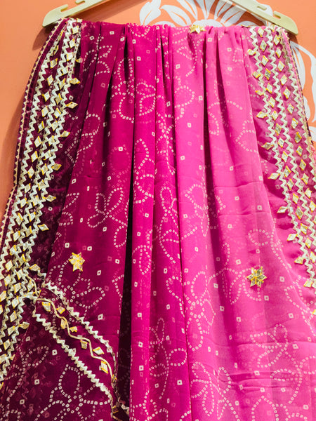 ROYAL GEORGETTE KACHI PATTI SAREE