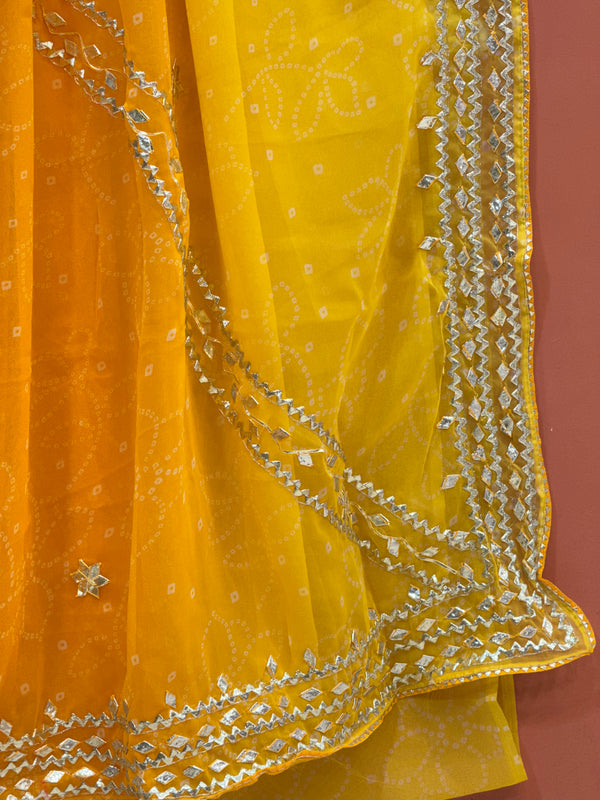 ROYAL GEORGETTE KACHI PATTI SAREE