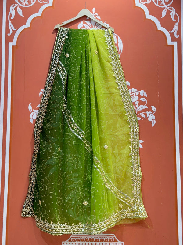 ROYAL GEORGETTE KACHI PATTI SAREE