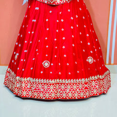 CHINON BHANDEJ KACCHI PATTI LEHENGA
