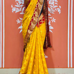 GHATCHOLA TAFETA SILK SAREE