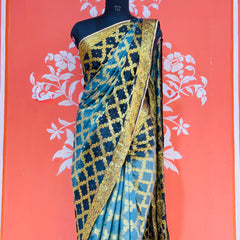 GHATCHOLA TAFETA SILK SAREE