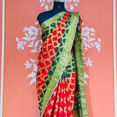 GHATCHOLA TAFETA SILK SAREE