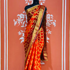 GHATCHOLA TAFETA SILK SAREE