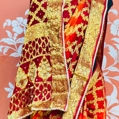 GHATCHOLA TAFETA SILK SAREE