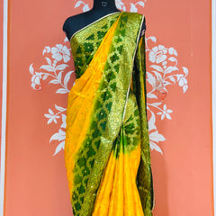 GHATCHOLA TAFETA SILK SAREE