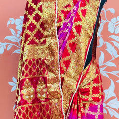 GHATCHOLA TAFETA SILK SAREE
