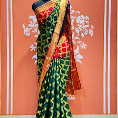 GHATCHOLA TAFETA SILK SAREE