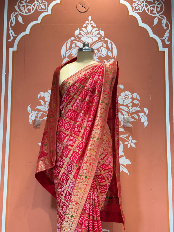 HO SILK GHATCHOLA SAREE
