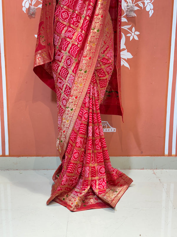 HO SILK GHATCHOLA SAREE