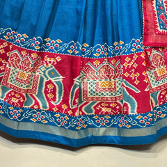 PICHWAI PRINT GUJRATI LEHENGA CHOLI